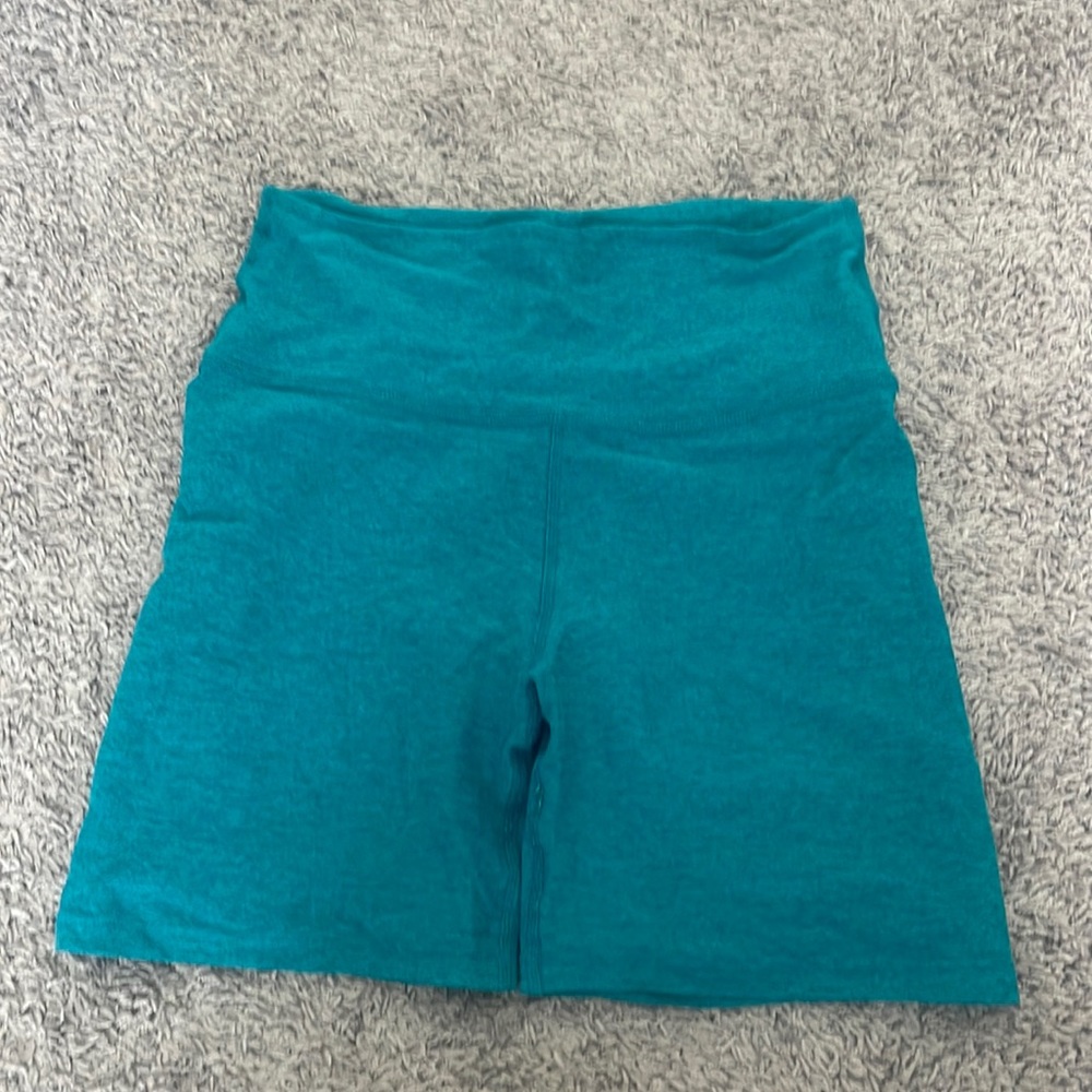 beyond yoga space dye biker shorts
